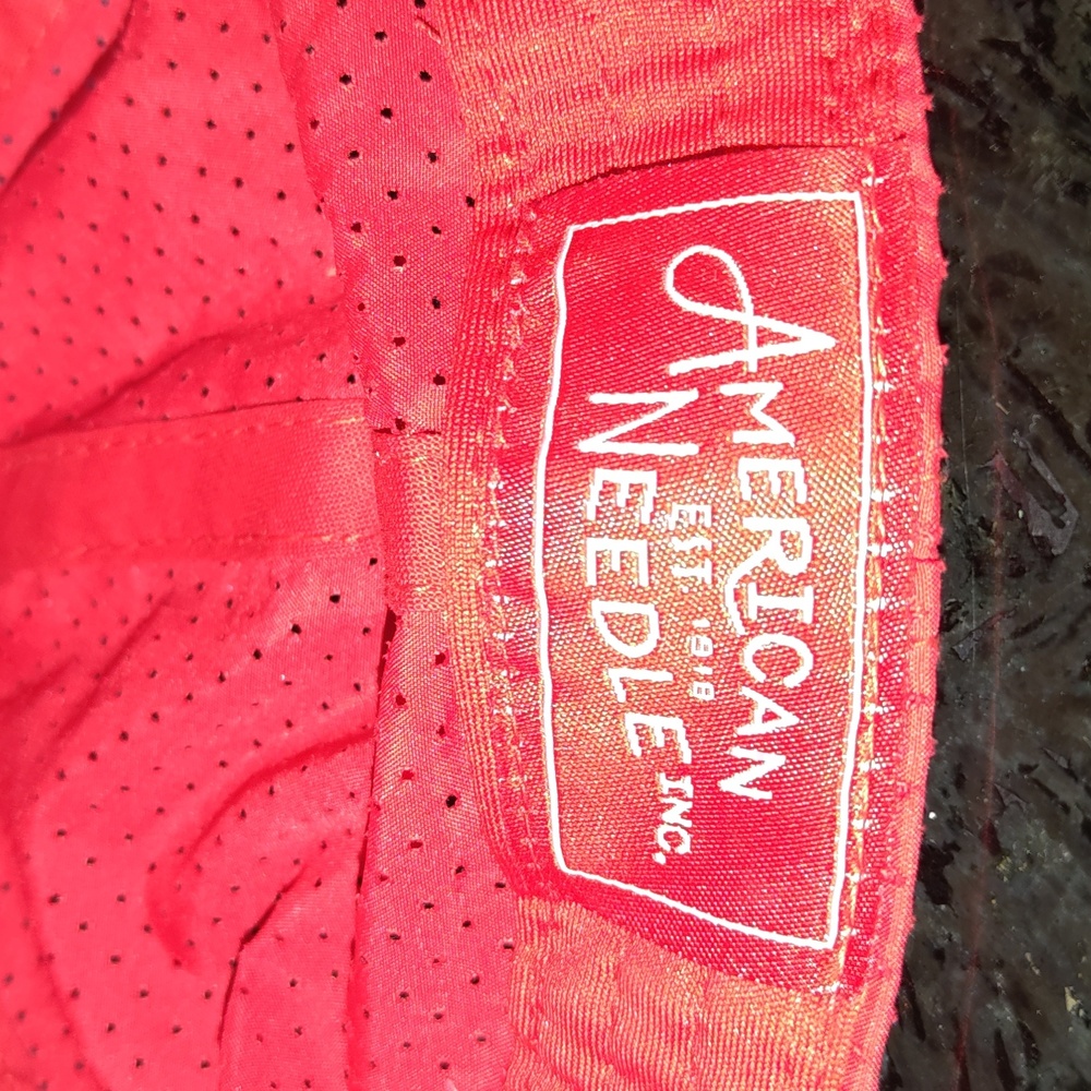 American Needle Stitched Patch Vented Adjustable … - image 8